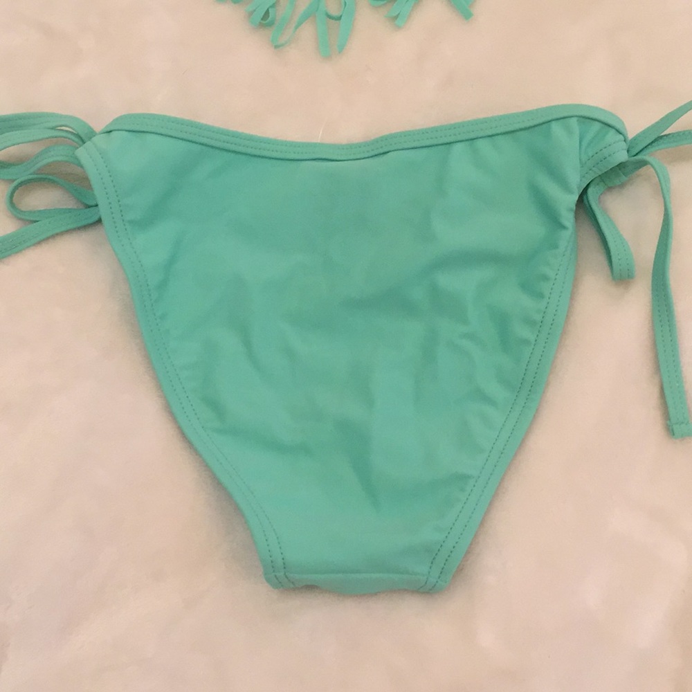 F21 Mint Fringe Bikini NWT - Picture 3 of 8